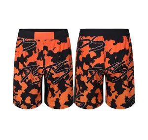 Dblue MMA shorts personalizados shorts de compressão mma profissional Shorts estampados por sublimação para venda inteira