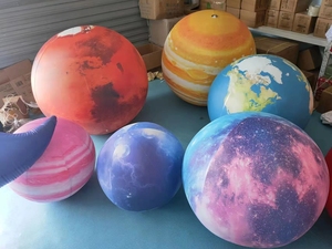 Festival del Medio Otoño Decoración al aire libre Conejo inflable y publicidad de Luna inflable - Product Image 6