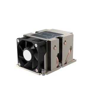 อุปกรณ์ทำความเย็นซีพียูแบบแอคทีฟ2U LGA3647พร้อมครีบอลูมิเนียมฐานทองแดงและท่อความร้อน4ท่อความร้อน<span class=keywords><strong>225W</strong></span> <span class=keywords><strong>TDP</strong></span> 12V 4Pin PWM สำหรับพีซี - Product Image 6