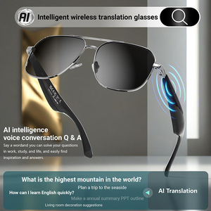 Gafas inteligentes GY100 para escuchar música, hacer llamadas, protección UV, carga magnética, gafas de sol de traducción inteligente Ai - Product Image 2