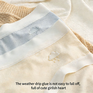 Braguitas de Cintura Media para Mujer, Tejido Sólido, Sin Costuras, Transpirables, Suaves, Antibacterianas 7A, 100% Algodón - Product Image 5