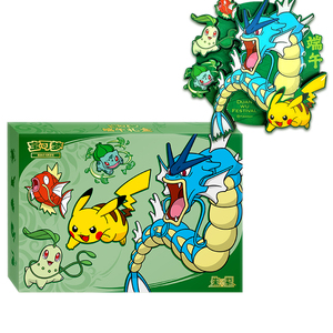 YQ Nouvelle Collection Authentique Pokémon Dragon Boat Festival Coffret Cadeau Cartes à Collectionner en Papier Jeu de Cartes Chinois Simplifié Coffret Cadeau - Product Image 2