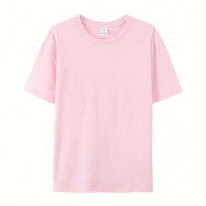 Design Wholesale Men's 100% Cotton T-<b>Shirts</b> Custom Logo Print Long Plain Tee <b>Shirt</b> Custom Logo Print Blank Factory Price US Size - Product Image 5