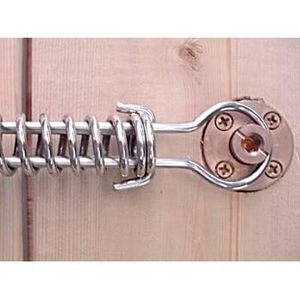Ancrage de piscine en laiton Swimcare pour terrasse en bois, tête de 1,50 pouce de diamètre extérieur, filetage 9/16 pouce x 12, montage sur terrasse, taille standard - Product Image 1