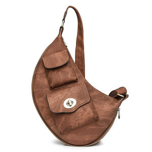 Vente en gros de sacs pour femmes en PU de grande capacité Nouveaux sacs de poitrine et de taille transfrontaliers de style européen américain pour femmes - Product Image 2