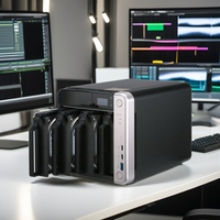Qnap TS-453BT3-8G 네트워크 NAS 스토리지 서버 4베이 썬더볼트 3 USB 인터페이스 새 제품 및 재고 있음