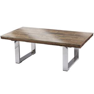 2025 Table basse moderne simple avec meubles artisanaux en bois massif et en métal Tables d'extérieur et table à manger pour autre usage dans l'hôtel - Product Image 1