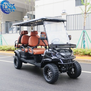 LNA Stable et durable 5000W 6 sièges voiturettes de golf chinoises six places voiturette de golf de luxe utilisée pour les centres de villégiature - Product Image 6