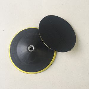 Tampon de polissage Faom 5/8-11 M14 M10 tige crochet et boucle tampon de laine éponge papier de ponçage support tampons pour l'élimination de la rouille - Product Image 2