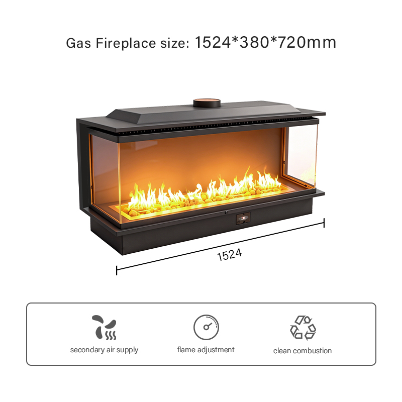 L1524-H720-D380mm (60 pouces)