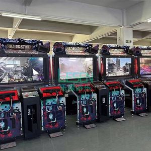เครื่องเกมยิงปืนวิดีโอ 55 นิ้ว แบบหยอดเหรียญ ขายตรงจากโรงงาน รุ่น Razing Storm ผลิตจากโลหะและพลาสติก ภาษาอังกฤษ - Product Image 2