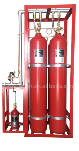 90L IG541 Gasbasiertes Feuerlöschsystem, 19kg Kapazität, Geschlossene Flutungsanlage für Klasse B Brände - Product Image 2