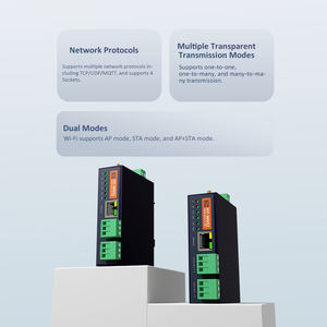완전히 분리된 이중 직렬 포트 RS-485 직렬 WiFi 모듈 직렬 서버 Modbus 게이트웨이 통신 장치 - Product Image 6