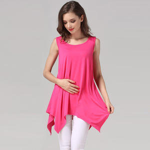 Mujeres Maternidad Embarazadas Sin mangas Enfermería Bebé Pijama Conjunto <span class=keywords><strong>Camiseta</strong></span> Tops + Bragas de maternidad ajustables - Product Image 5