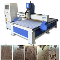 Routeur CNC pour le travail du bois à broche unique avec système d'aspiration pour le traitement du bois, du MDF, de l'acrylique et de la signalétique publicitaire - Moteur à roulement Syntec