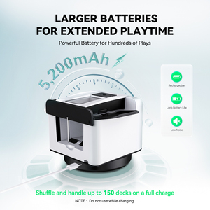 Machine automatique <span class=keywords><strong>de</strong></span> mélange et <span class=keywords><strong>de</strong></span> distribution <span class=keywords><strong>de</strong></span> cartes <span class=keywords><strong>de</strong></span> poker avec chargement USB, design portable pour jeux <span class=keywords><strong>de</strong></span> poker, jusqu'à 6 joueurs, usage <span class=keywords><strong>de</strong></span> loisirs - Product Image 6