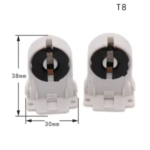 T8/G13 Lampholder Led Lighting Lamp Base Converter Screw Halogen Lamp Holder Case