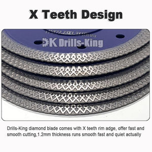 En Stock budget diamant lame 4.5 "/5" diamant disque de coupe 115 125mm, prix bas pour l'Asie du Sud-Est Amérique latine Afrique - Product Image 4