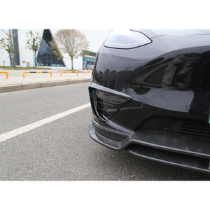 Oferta Especial: Embellecedor de Alerón Tipo Cuchilla para Faro Antiniebla, Cubierta Protectora para Faro Antiniebla Delantero de Tesla Model Y, Decoración ABS con Diseño de Diente de Lobo - Product Image 6