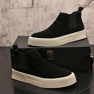 Botas <span class=keywords><strong>de</strong></span> Moda <span class=keywords><strong>para</strong></span> <span class=keywords><strong>Hombre</strong></span>, Estilo Deportivo y Casual, con Suela Gruesa Antideslizante, <span class=keywords><strong>para</strong></span> Exteriores, con un Pie Dentro del Calzado, Novedad <span class=keywords><strong>de</strong></span> 2025 - Product Image 2