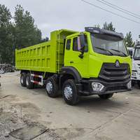 Camion benne basculante lourd Sinotruk HOWO NX 8*4 à 12 roues, conduite à gauche, Haohan 8X4