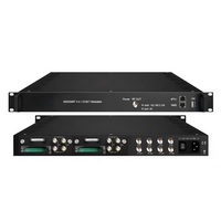 Demodulador de RF para TV Digital Satelital TUOYING, Sintonizador DVB-S2 DVB-C DVB-T, 8 Entradas de Sintonizador, Soporte de Multiplexación de Protocolo UDP/RTP, Compatible con CAM
