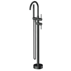 Pavimento montato Free Standing bagno rubinetto <span class=keywords><strong>con</strong></span> doccia a mano pavimento <span class=keywords><strong>vasca</strong></span> <span class=keywords><strong>miscelatore</strong></span> rubinetto - Product Image 1