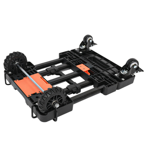 Personalizado ajustable 100kg asiento de coche carro de rodillos ruedas de plástico plegable <span class=keywords><strong>cochecito</strong></span> asiento de coche Carro de viaje con 4 ruedas - Product Image 3