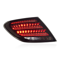 Feux arrière automatiques SJC pour Mercedes Benz classe C W204 feu arrière 2007 - 2014 ensemble de lampe de frein arrière LED pour Benz Plug and Play