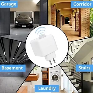 Ac 110V-240V Bewegingssensor E27 Led Stopcontact Led Lamp Basislamp Wandhouder Eu Us Uk Pir Human Light <span class=keywords><strong>Adapter</strong></span> Converter - Product Image 6