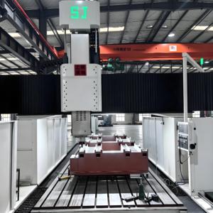 เครื่องจักรกลึงซีเอ็นซีแบบแกนทรี 3 แกน ความเร็วสูง รุ่น GMC2018 สำหรับงานโลหะ - Product Image 1