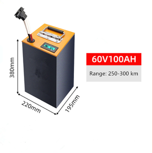 Batería <span class=keywords><strong>de</strong></span> Iones <span class=keywords><strong>de</strong></span> Litio Recargable Personalizada para Motocicleta Eléctrica <span class=keywords><strong>de</strong></span> 48V/60V/72V, Capacidades <span class=keywords><strong>de</strong></span> 20Ah/42Ah/100Ah, con BMS Inteligente Integrado - Product Image 5