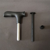 Hoge Kwaliteit Custom Goedkope Roestvrij Staal Handmatige Kokosnoot Top Gat Boormachine Cutter Easy Opener Tool Voor Fruit Groente Groothandel