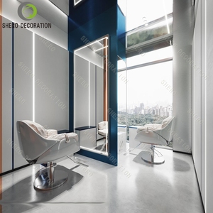 Conception de salon de coiffure, station de coiffure de haute qualité, personnalisation, mobilier de salon de coiffure, vitrine de salon - Product Image 2