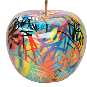 Offre Spéciale usine De Fiber de Verre Décorative Moderne Fruits Peinture En Fiber De Verre sculpture de <span class=keywords><strong>Pomme</strong></span> - Product Image 1