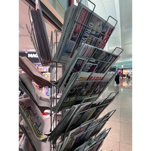 Estante <span class=keywords><strong>de</strong></span> exhibición <span class=keywords><strong>de</strong></span> soporte <span class=keywords><strong>de</strong></span> revista <span class=keywords><strong>de</strong></span> periódico <span class=keywords><strong>de</strong></span> libro <span class=keywords><strong>de</strong></span> folleto <span class=keywords><strong>de</strong></span> alambre giratorio <span class=keywords><strong>de</strong></span> metal - Product Image 5
