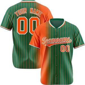 Tontons Factory Custom Youth Baseball Jersey Botón frontal con detalle de tubería clásica para Pro League Inspired Look - Product Image 4