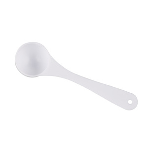White Plastic Measuring Spoon 2.5g Food Grade For Powder Portioning - Product Image 4