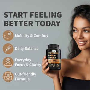 Capsules de Curcuma <span class=keywords><strong>Bio</strong></span> d'Usine - Extrait de Racine de Curcuma pour l'<span class=keywords><strong>Anti</strong></span>-inflammation - Product Image 2