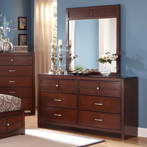 Ensemble de chambre à coucher - Lit à panneaux avec tiroirs de rangement, commode, table de chevet et coffre pour une utilisation fonctionnelle - Product Image 4