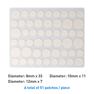 Patchs anti-acné pour le visage pour femmes, vente en gros OEM, marque privée, best-seller, patchs invisibles absorbant les boutons, pour une peau claire - Product Image 4
