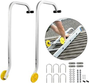Support de fixation robuste pour échelle de toit avec roue, en aluminium, pour échelle de sécurité - Vente en gros - Product Image 1