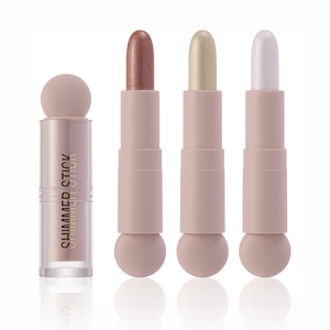 Logo personnalisé <span class=keywords><strong>pas</strong></span> <span class=keywords><strong>cher</strong></span> cosmétiques visage concealer <span class=keywords><strong>bronzer</strong></span> fondation miroitement surligneur contour bâton - Product Image 1