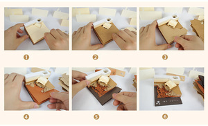 Bloc de Notas Personalizado al por Mayor de Fábrica, Arte Cortado con Láser, <span class=keywords><strong>Omoshiroi</strong></span> Block, Diseño Japonés, Notas Adhesivas 3D de Arte, Gran Venta - Product Image 6