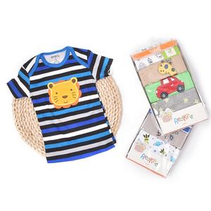 Lote de 5 Camisetas de Manga Corta para Bebé, Ropa de Bebé al por Mayor - Product Image 2