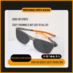 光学フレームFengchao超スポーツスタイル軽量TR90スポーツサングラスユニセックスTR90 + ゴム眼鏡フレーム - Product Image 5