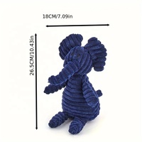 Jouets pour animaux de compagnie en velours côtelé assortis, jouets à mâcher pour chiens résistants aux morsures, jouets en peluche pour chiens de petite et moyenne taille