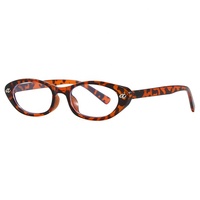 Lunettes de vue tendance à petite monture en PC massif pour femmes, style européen et américain, anti-lumière bleue