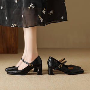 Cialisa; Оптовая продажа; Высококачественная женская обувь; Туфли-лодочки из натуральной кожи; Элегантная вечерняя Обувь для девушек на высоком каблуке; Женская обувь - Product Image 4