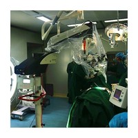 Housse de microscope chirurgical compatible avec les marques Zeiss et Leica, drap de protection pour microscope Zeiss MD, couvercle d'objectif 65 mm, 122x209 cm